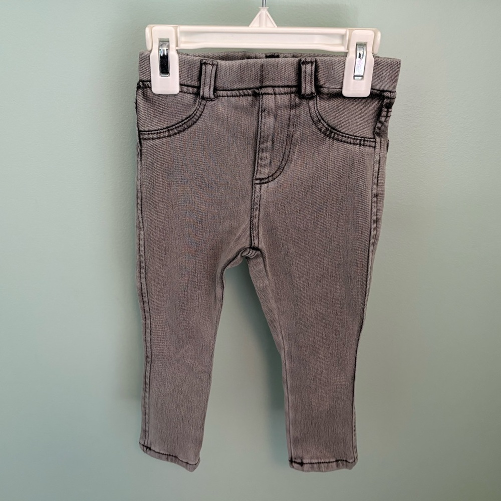 Zara Gray Kids Jeggings